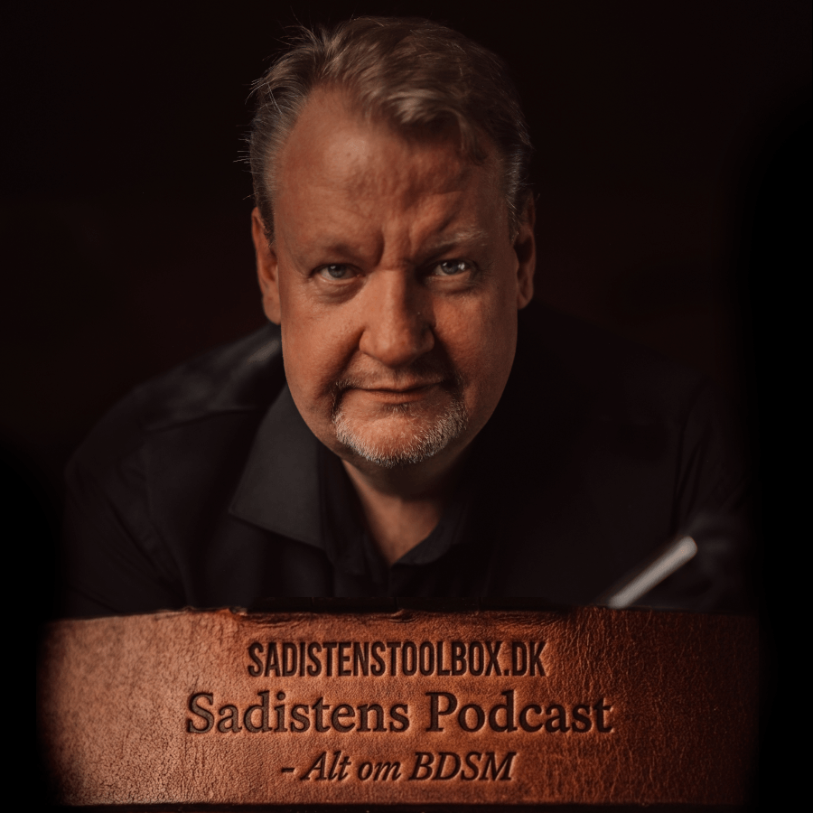 Coveret til Sadistens Podcast – Alt om BDSM med Dan Lei